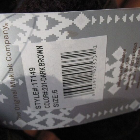 NWT Muk Lukas Brown Boots - Picture 8 of 8